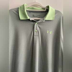Men’s Underarmour Stripe Polo